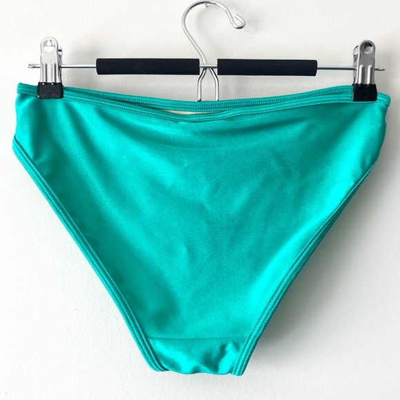 NWT AMERICAN APPAREL NYLON TRICOT SWIM FLAT BOTTOM - Picture 3 of 4